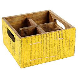 Ящик для подачи 17 см желтый APS