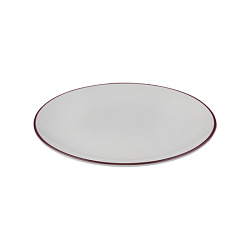 Тарелка 27см Modest Maroon ID Fine