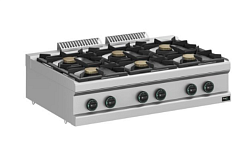 Плита газовая 6-ти конфорочная COOK LINE APRG-117T/PL APACH