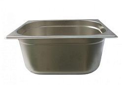 Гастроемкость без крышки нержавеющая GN-1/2 8,4 л, 325х265х150 мм ROAL