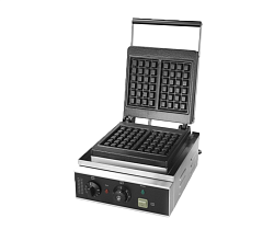 Вафельница GH 15WBE для бельгийских вафель 17х10.5х1.3 см KOCATEQ