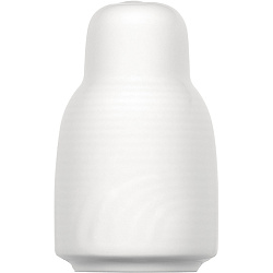 Солонка «Карат» фарфор 8,5 см белая BAUSCHER