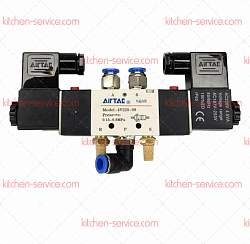 Пневмораспределитель 4V210-08-220V HUALIAN (00000001264)