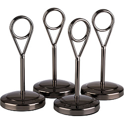 Держатель для карточек черный 4шт.+ 20 карточек APS