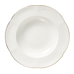 Тарелка глубокая 275 мл Gold Aristocrat NOBLE (313004-Gold)