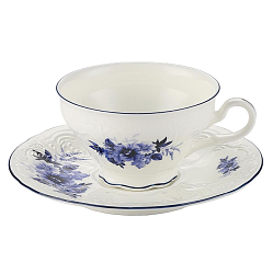 Пара чайная 240 мл Blue Flower P.L.PROFF CUISINE (NY-YQA3286X6-CS-180C)