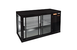 Витрина холодильная VRL 900 R Black HICOLD