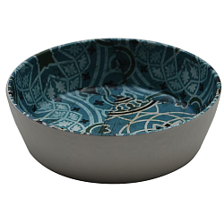 Салатник 700 мл круглый Damask Blue пластик меламин P.L. PROFF CUISINE (JW14007-TAI)