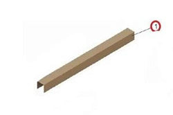 Лента тефлоновая для машины вакуумной упаковки камерного типа JDZ-260/PD EKSI (Z-EHVC-260T1A-2-1)