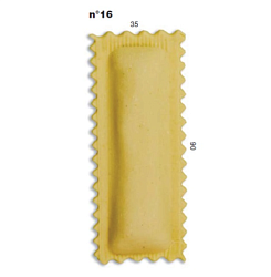 Штамп для равиоли для насадки MULTIPASTA прямоугольник 35Х90 мм 16 LA MONFERRINA