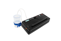 Упаковщик вакуумный DZ-300B Pro (c функцией удаления жидкости, черный) FOODATLAS
