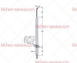 Электрод зажигания для печи (5029848)