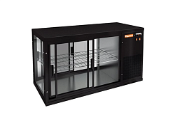 Витрина холодильная VRL T 1100 R Black HICOLD