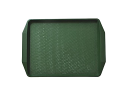 Поднос 42х30 см, темно-зеленый, поверхность классик (414) MGprof (1732)