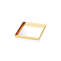 Поднос 14,5х14,5 см золото NARIN