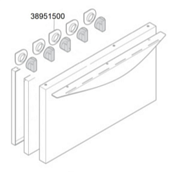 Накладка для ручки газовой духовки 160-300° BERTOS (38951500)