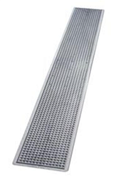 Коврик барный 70х10 см серебряный THE BARS