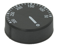 Ручка черная 50 мм 50-300C SILANOS (903970)