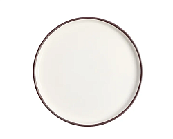 Тарелка с бортом 23,1см фарфор «Блисс» KUNSTWERK