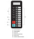 Печь микроволновая MICRO WAVE AMW-1100NEL-II 25L DIGITAL AIRHOT