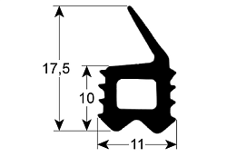 Уплотнение дверей для ALTO SHAAM (GS-23794)