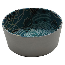 Салатник 550 мл круглый Damask Blue пластик меламин P.L. PROFF CUISINE (JW14006-TAI)