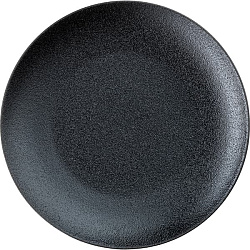 Тарелка мелкая 26см фарфор «Кунстверк Блэк» KUNSTWERK