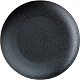 Тарелка мелкая 26см фарфор «Кунстверк Блэк» KUNSTWERK