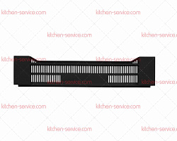 Ящик перфорированный 600х400х135 мм, 119, объём 32.4 л чёрный ТАРА