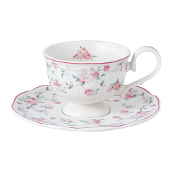 Пара кофейная 100 мл Retro Ritz - La Vie En Rose NOBLE (305607A-G001-K007)