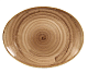 Тарелка овальная 36х27 см Twirl Shell RAK PORCELAIN