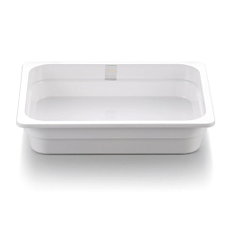 Гастроемкость 1/2х65 белый пластик меламин P.L. PROFF CUISINE (J447312-GC)