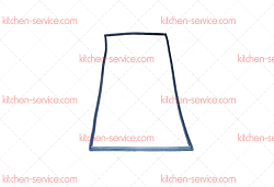 Уплотнитель дверной 1395x680 мм для печи (3186430)