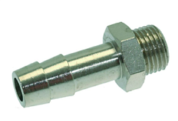 Патрубок для шланга никелированный 1/8"M 8 SILANOS (907942)