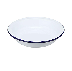 Салатник 1000 мл 22х4,5 см Blue Rim эмалированная сталь SUNNEX (CEP9085)