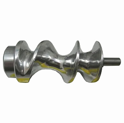 Шнек с винтом крепления мясорубки TC12 UNGER (нержавейка) EVEREST (1DIS0155+DIS0178)