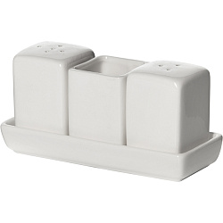 Набор для специй на подставке 13х5см фарфор «Кунстверк» KUNSTWERK