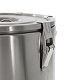 Термоконтейнер Pro 25 л (с краном, нержавеющая сталь) FOODATLAS