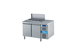 Стол производственный KBM721162 2-х дверный 2 x GN 1/1 COOL COMPACT