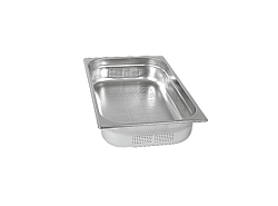 Гастроемкость перфорированная GN2/1 х150 мм 530х650 мм 42.5 л 4 мм нержавеющая сталь MGSTEEL