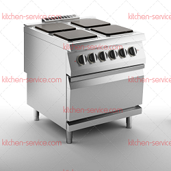 Плита электрическая 4-х конфорочная COOK LINE APRE-89FE APACH