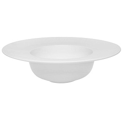Тарелка глубокая для пасты 255 мм, 550 мл Royal White 3-18 TUDOR ENGLAND (TU2240)