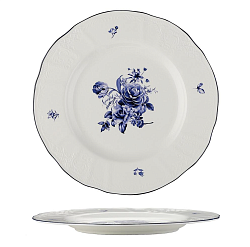 Тарелка 30,6 см Blue Flower P.L.PROFF CUISINE (NY-YQA4706-DBOWL-5.5X6)