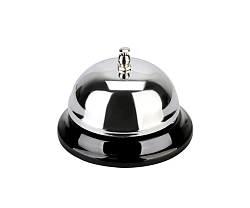 Звонок барный 10х7 см хромированная сталь MGSTEEL
