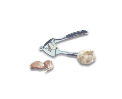 Пресс для чеснока 16 см. c выдавливателем с прорезиновыми ручками VIN BOUQUET