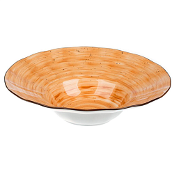 Тарелка глубокая 400 мл с для пасты, супа Organic Fusion P.L. PROFF CUISINE (P6136629, 0525-5)