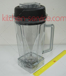 Стакан в сборе с крышкой и ножами для блендера BL- 010 STARFOOD (BL- 010 glass assembly)