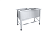 Ванна моечная 2 секции Стандарт НК ВМО2-630СНК-М ПИЩЕВЫЕ ТЕХНОЛОГИИ