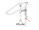 Втулка для овощерезки RG-400i/ RG-400 HALLDE (37244)