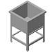 Ванна моечная T&T ВМС-Э/1-6/6 ITERMA